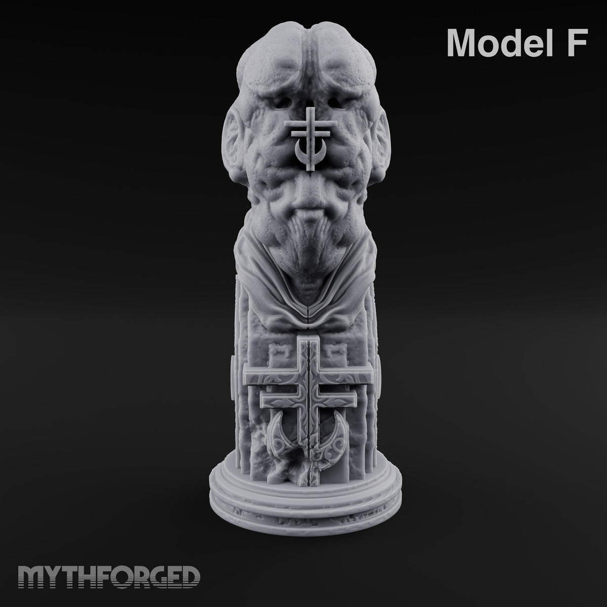 Every Face, One Creed Heretic Statue F