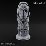 Every Face, One Creed Heretic Statues — H