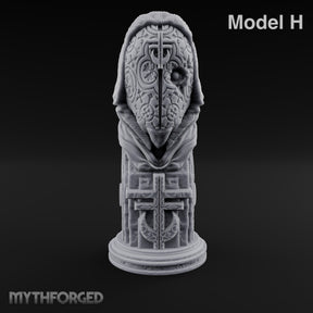 Every Face, One Creed Heretic Statue H
