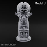 Every Face, One Creed Heretic Statues — J