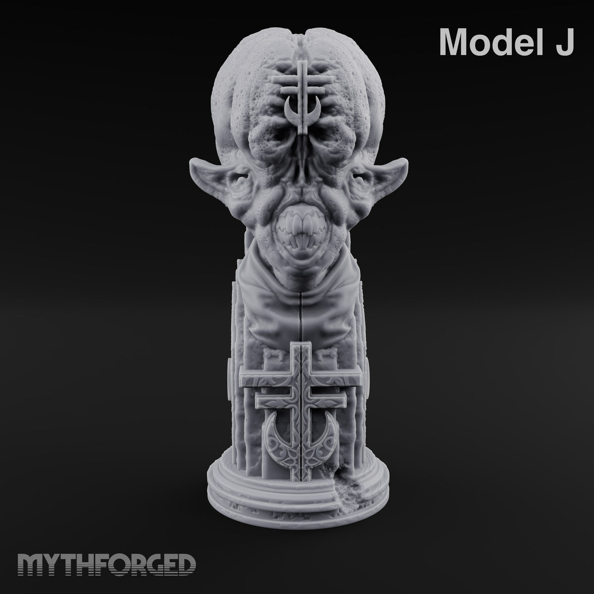 Every Face, One Creed Heretic Statue J