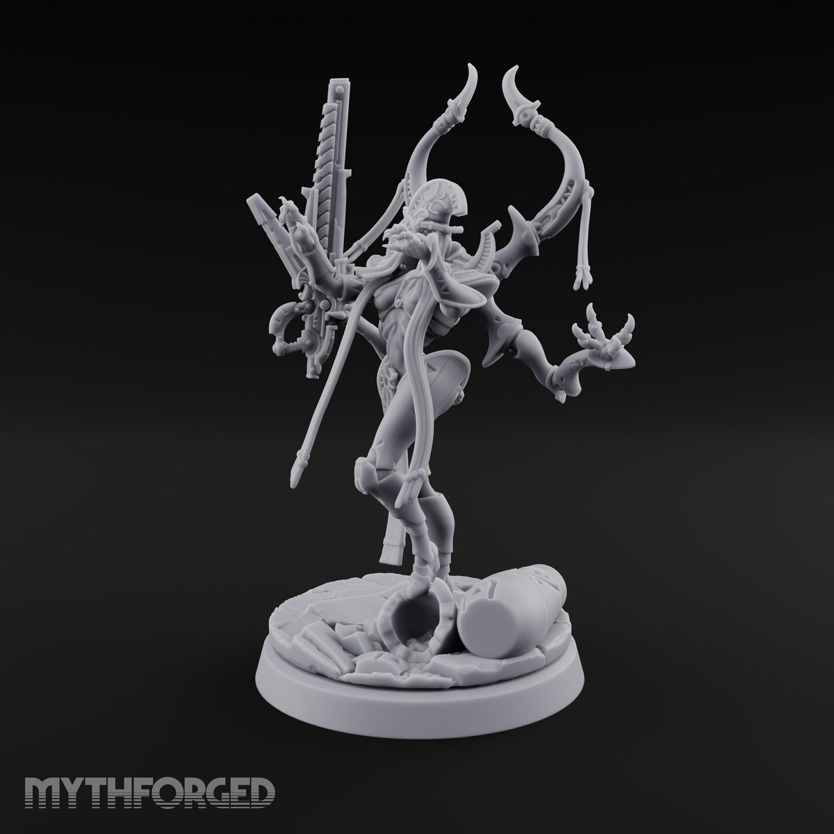 Unhurried Among the Ruins Human Biomechanical Weaver