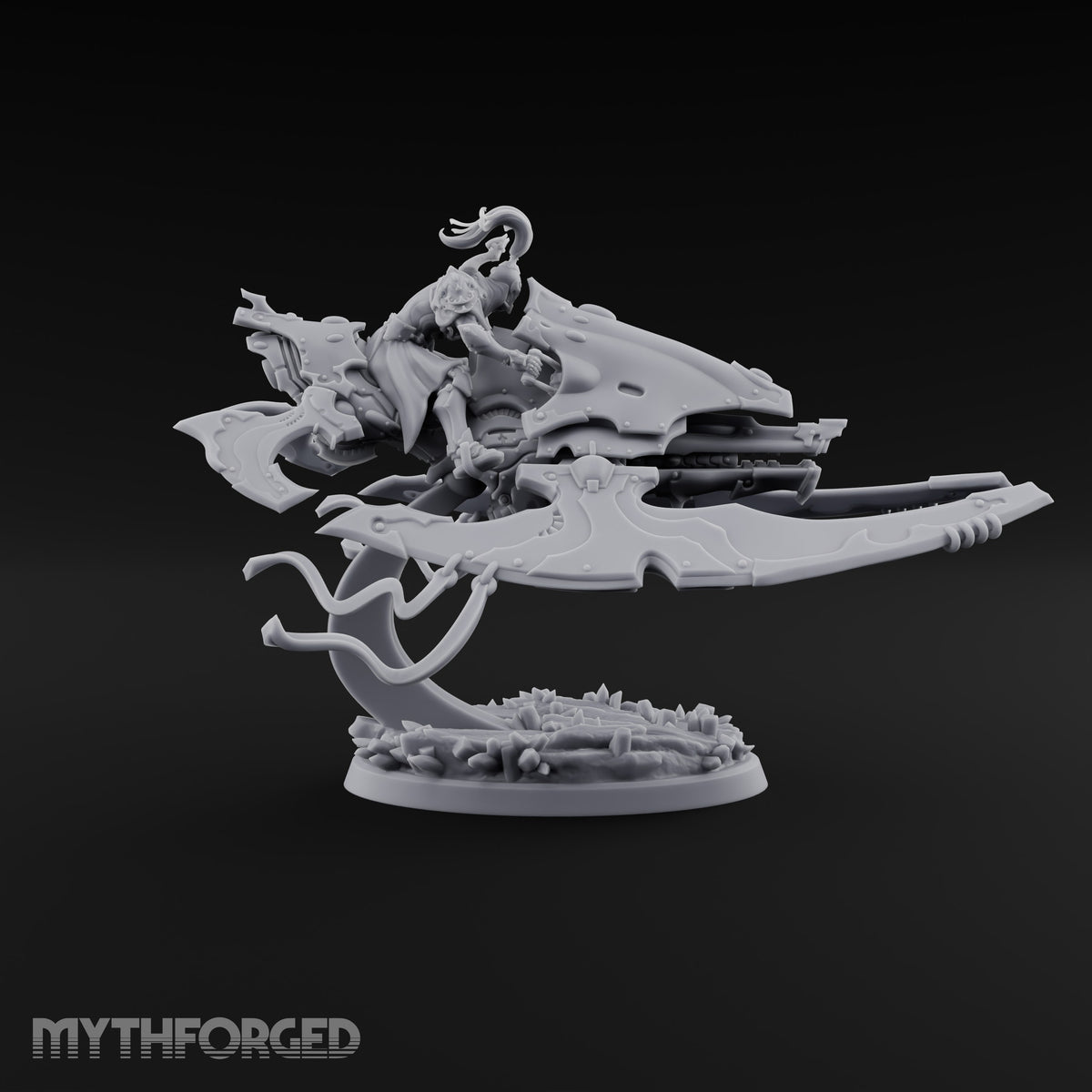 Skimming Above Their Station Elf Hover Knights — A