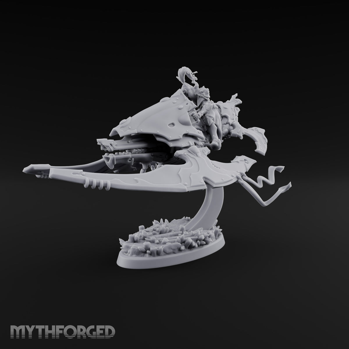 Skimming Above Their Station Elf Hover Knight A