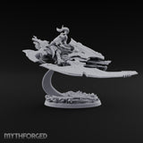 Skimming Above Their Station Elf Hover Knight B