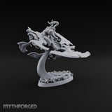 Skimming Above Their Station Elf Hover Knight B