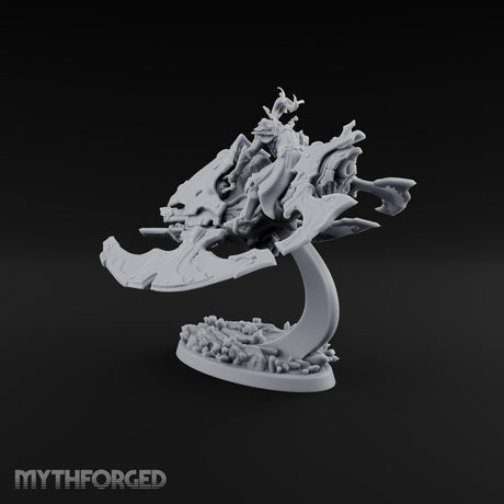 Skimming Above Their Station Elf Hover Knight B