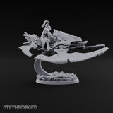 Skimming Above Their Station Elf Hover Knight C