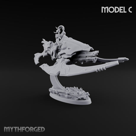 Skimming Above Their Station Elf Hover Knights — C