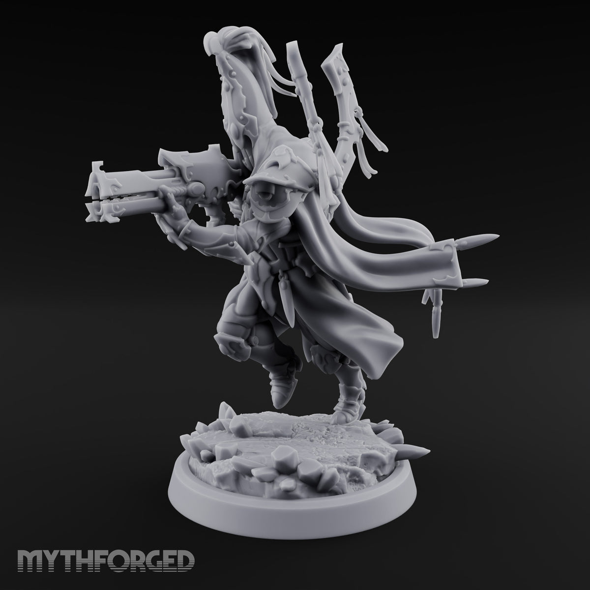 Nobility Rides Out Armed Eladrin Lancer A