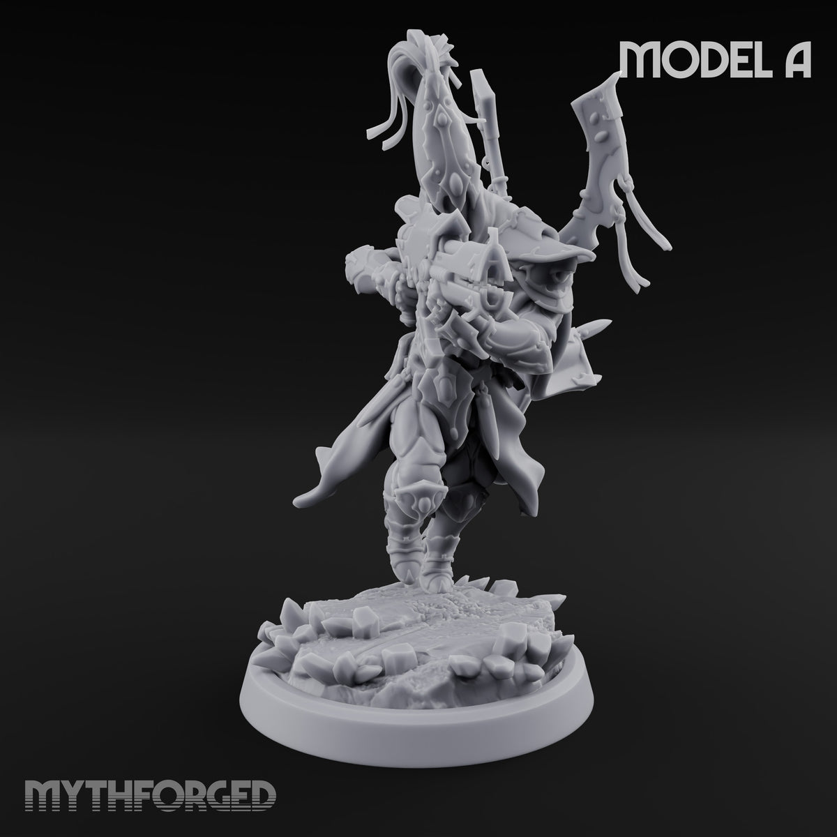 Nobility Rides Out Armed Eladrin Lancers — A