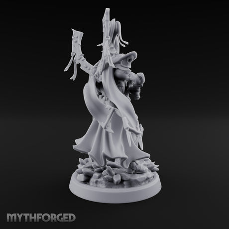 Nobility Rides Out Armed Eladrin Lancer B