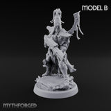 Nobility Rides Out Armed Eladrin Lancers — B