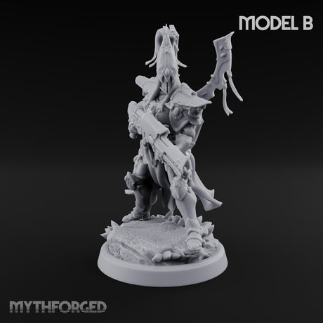Nobility Rides Out Armed Eladrin Lancer B