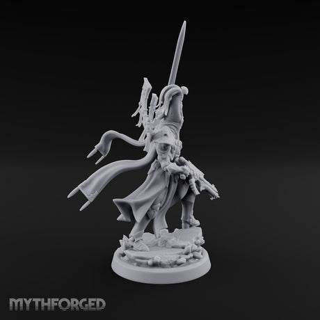 Nobility Rides Out Armed Eladrin Lancers — C