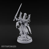 Nobility Rides Out Armed Eladrin Lancer C