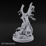 Nobility Rides Out Armed Eladrin Lancer D