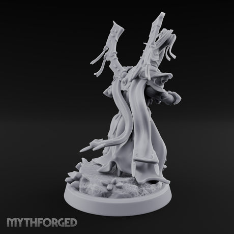 Nobility Rides Out Armed Eladrin Lancer D
