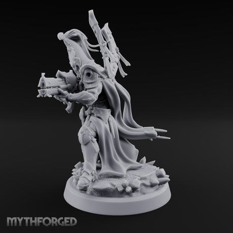 Nobility Rides Out Armed Eladrin Lancer D