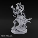 Nobility Rides Out Armed Eladrin Lancer E