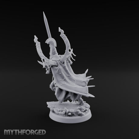 Nobility Rides Out Armed Eladrin Lancer F