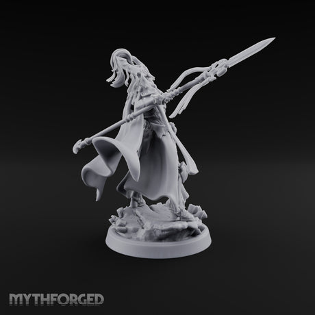 Reads the Sky, Spears It Anyway Elf Spear Mage