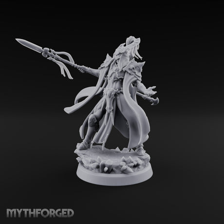 Reads the Sky, Spears It Anyway Elf Spear Mage