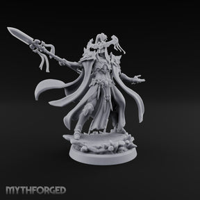 Reads the Sky, Spears It Anyway Elf Spear Mage