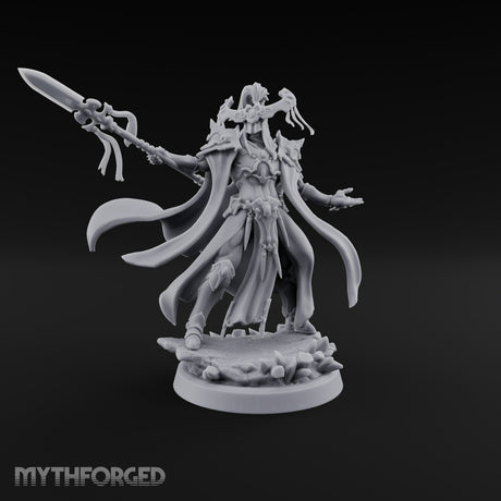 Reads the Sky, Spears It Anyway Elf Spear Mage