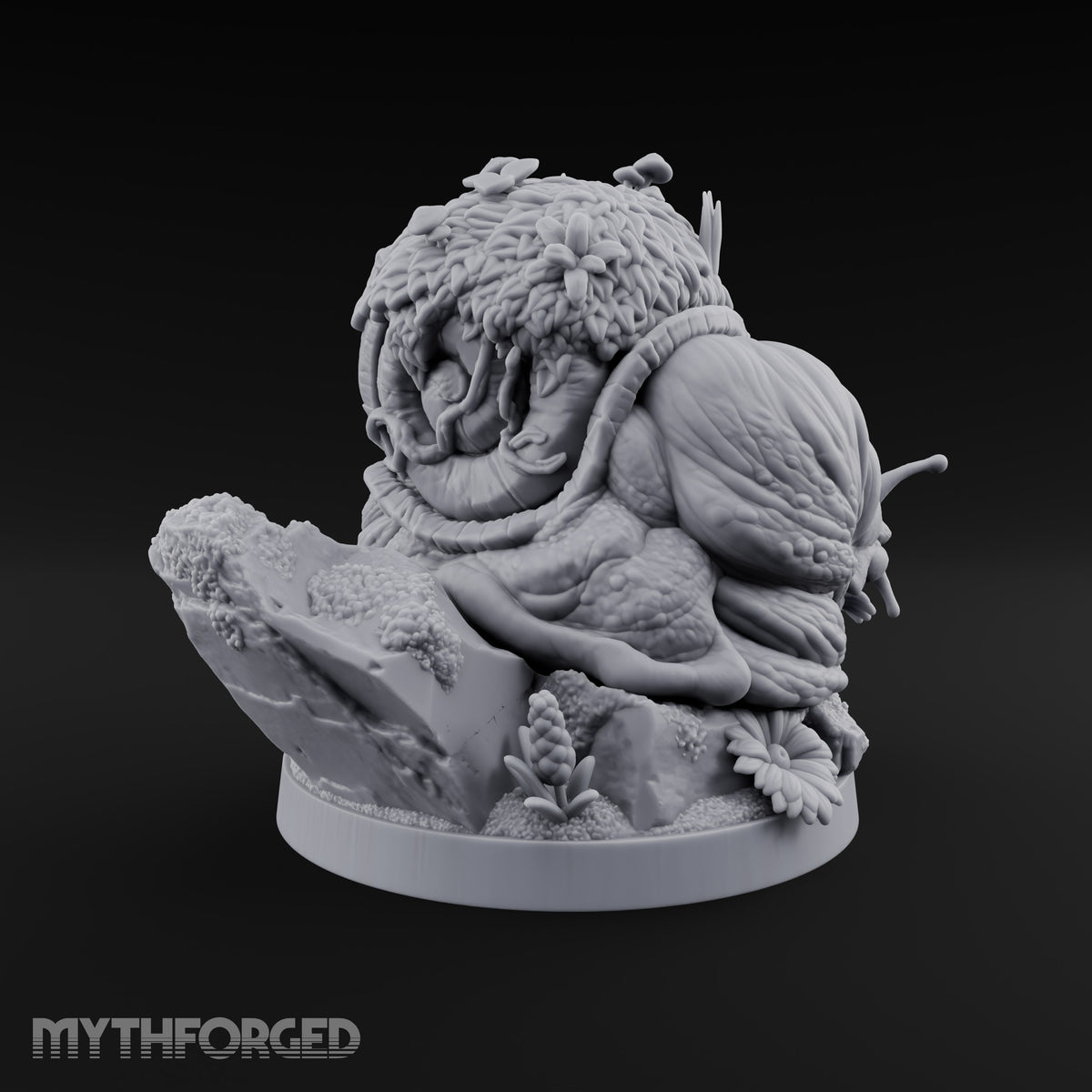 Mossy Shell, Slow Menace Giant Snail A