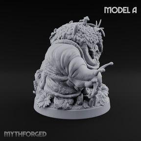 Mossy Shell, Slow Menace Giant Snail A