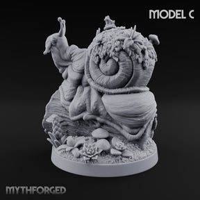 Mossy Shell, Slow Menace Giant Snail C