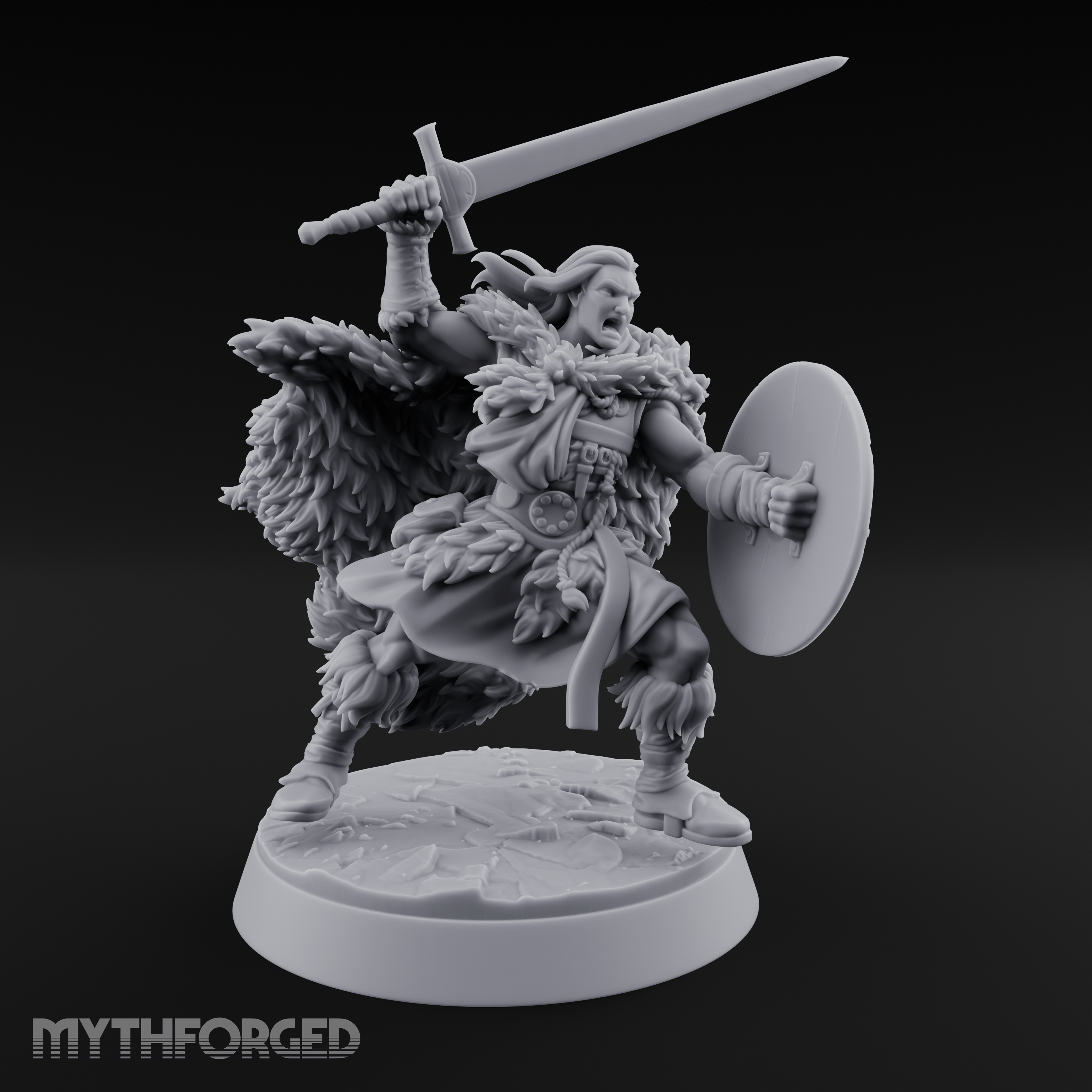 Sword and Board Northman Fighter