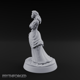 Arms Crossed Composed Human Noble Miniature for Dungeons and Dragons, Pathfinder or other TTRPGs