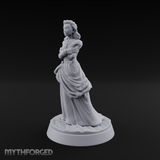 Arms Crossed Composed Human Noble Miniature for Dungeons and Dragons, Pathfinder or other TTRPGs
