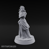 Arms Crossed Composed Human Noble Miniature for Dungeons and Dragons, Pathfinder or other TTRPGs