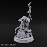 Hoarding Over Treasure Kobold Merchant Miniature for Dungeons and Dragons, Pathfinder or other TTRPGs