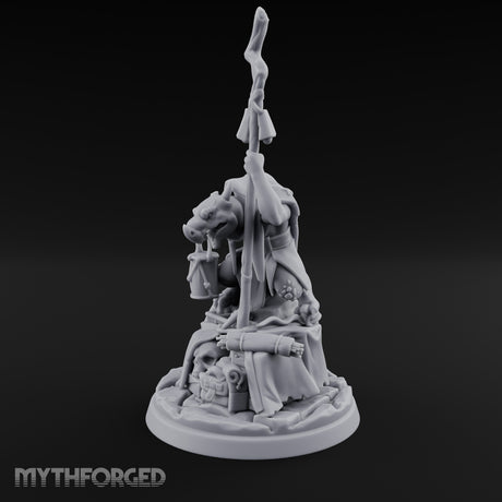 Hoarding Over Treasure Kobold Merchant Miniature for Dungeons and Dragons, Pathfinder or other TTRPGs