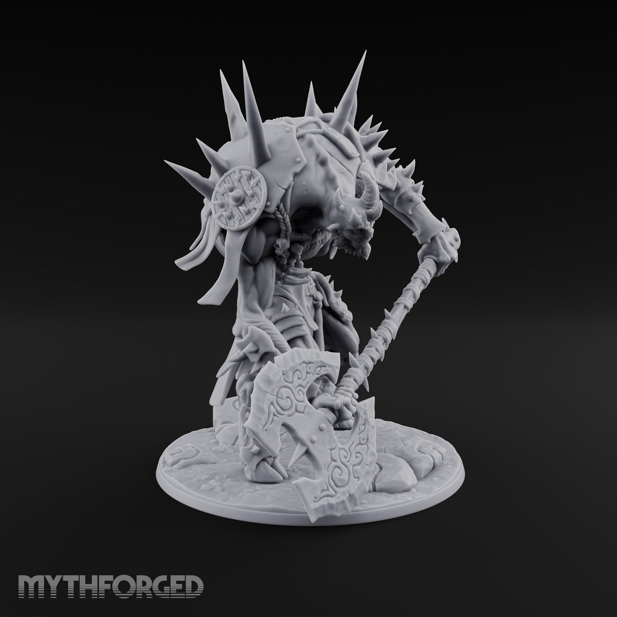 Axe Bared Low Beastman Giant