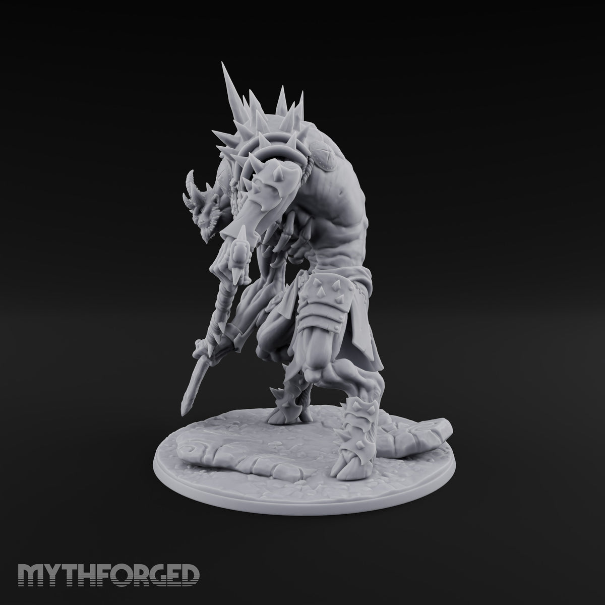 Axe Bared Low Beastman Giant