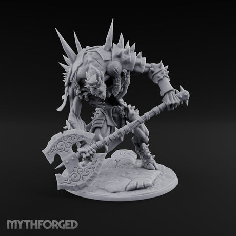 Axe Bared Low Beastman Giant