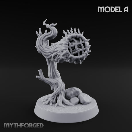 Hollow Eye Looming Mi-Go Fungus Miniature for Dungeons and Dragons, Pathfinder or other TTRPGs