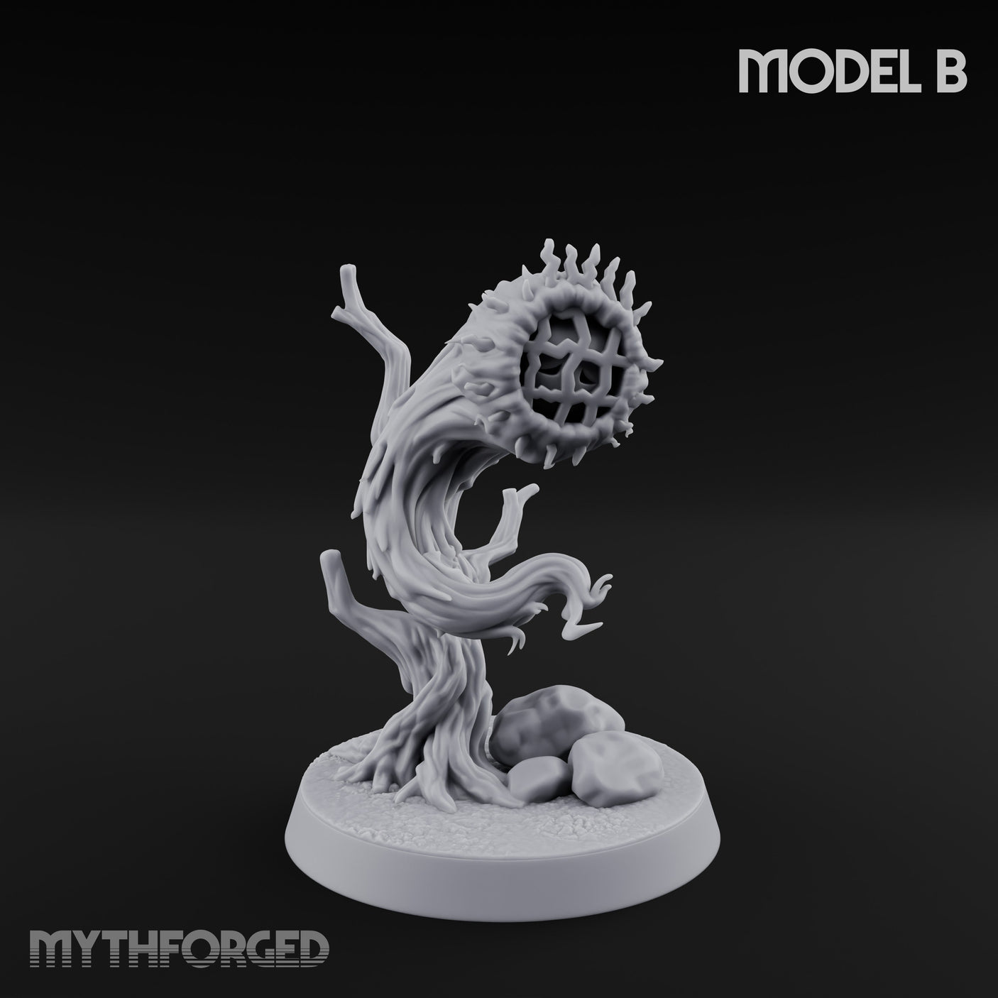 Hollow Eye Looming Mi-Go Fungus Miniature for Dungeons and Dragons, Pathfinder or other TTRPGs