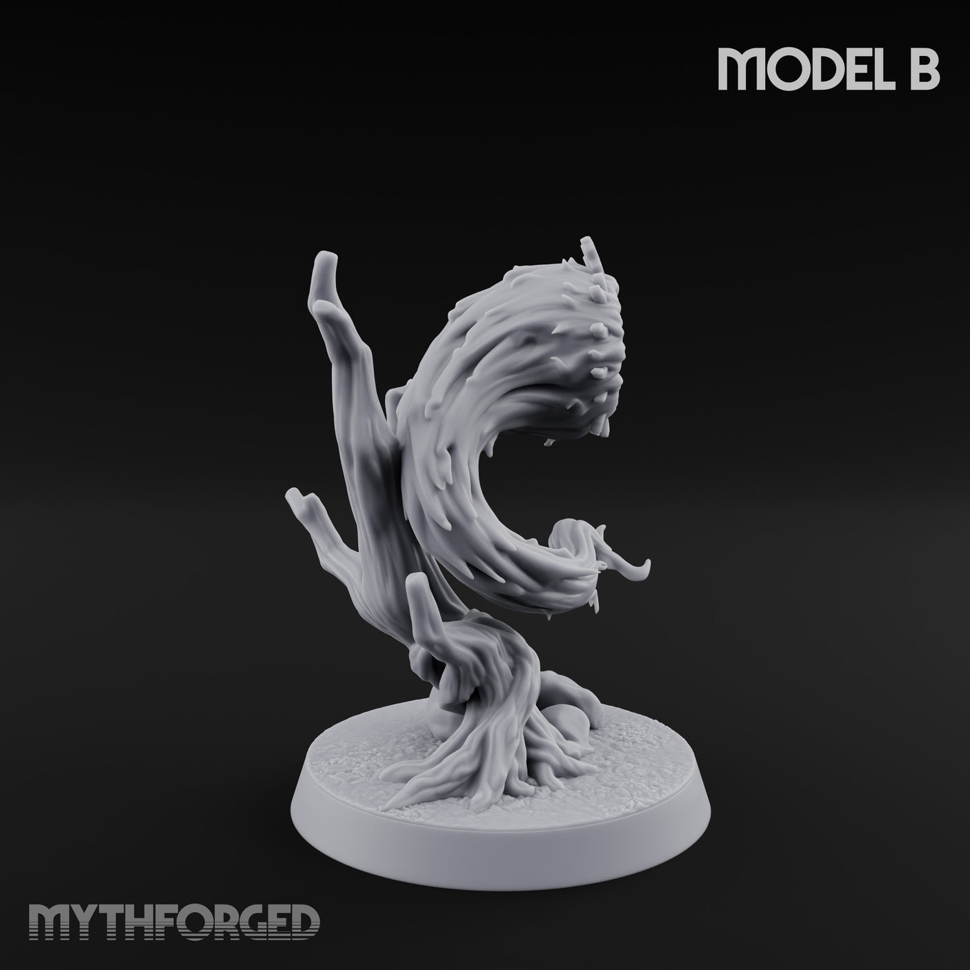 Hollow Eye Looming Mi-Go Fungus B Miniature for Dungeons and Dragons, Pathfinder or other TTRPGs