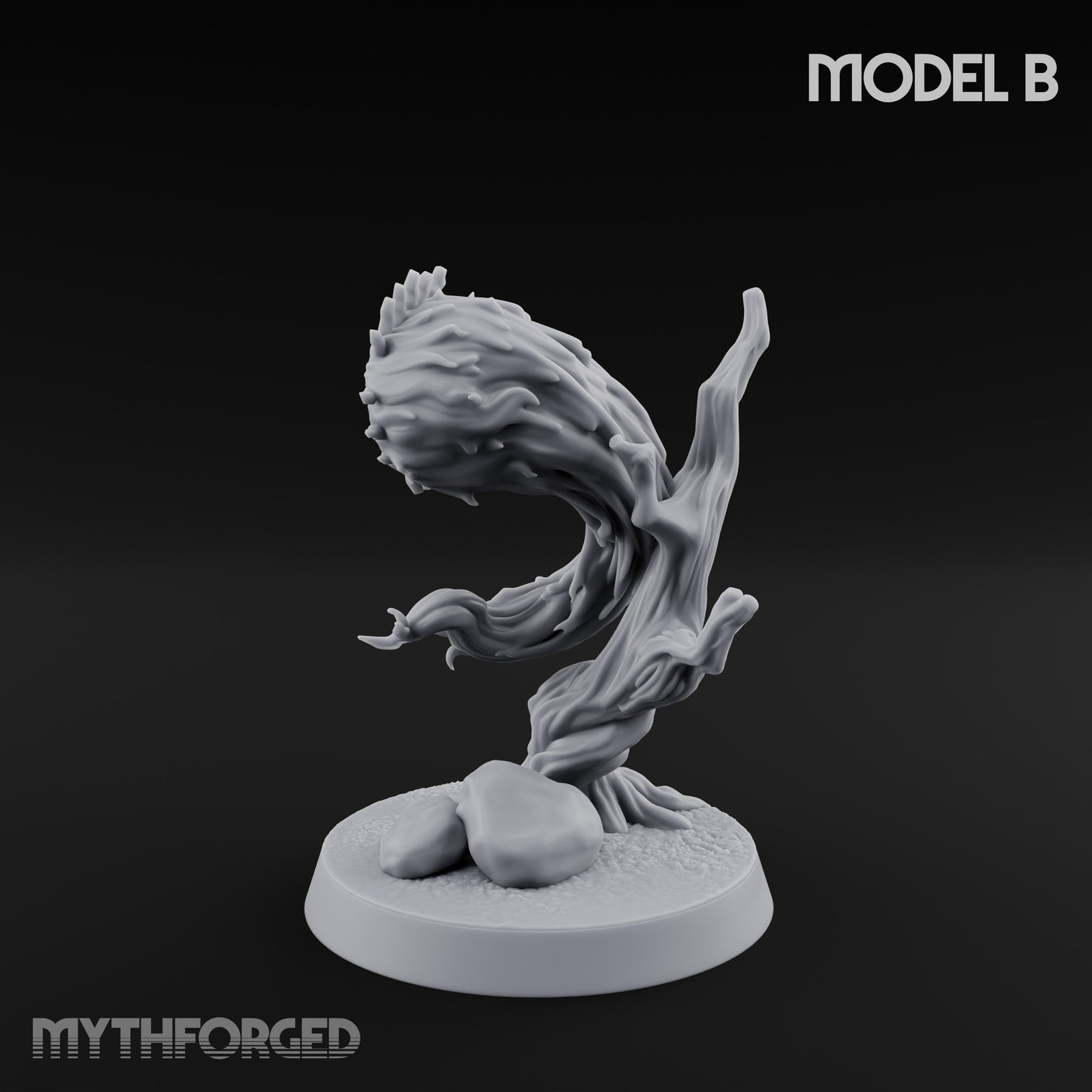 Hollow Eye Looming Mi-Go Fungus B Miniature for Dungeons and Dragons, Pathfinder or other TTRPGs