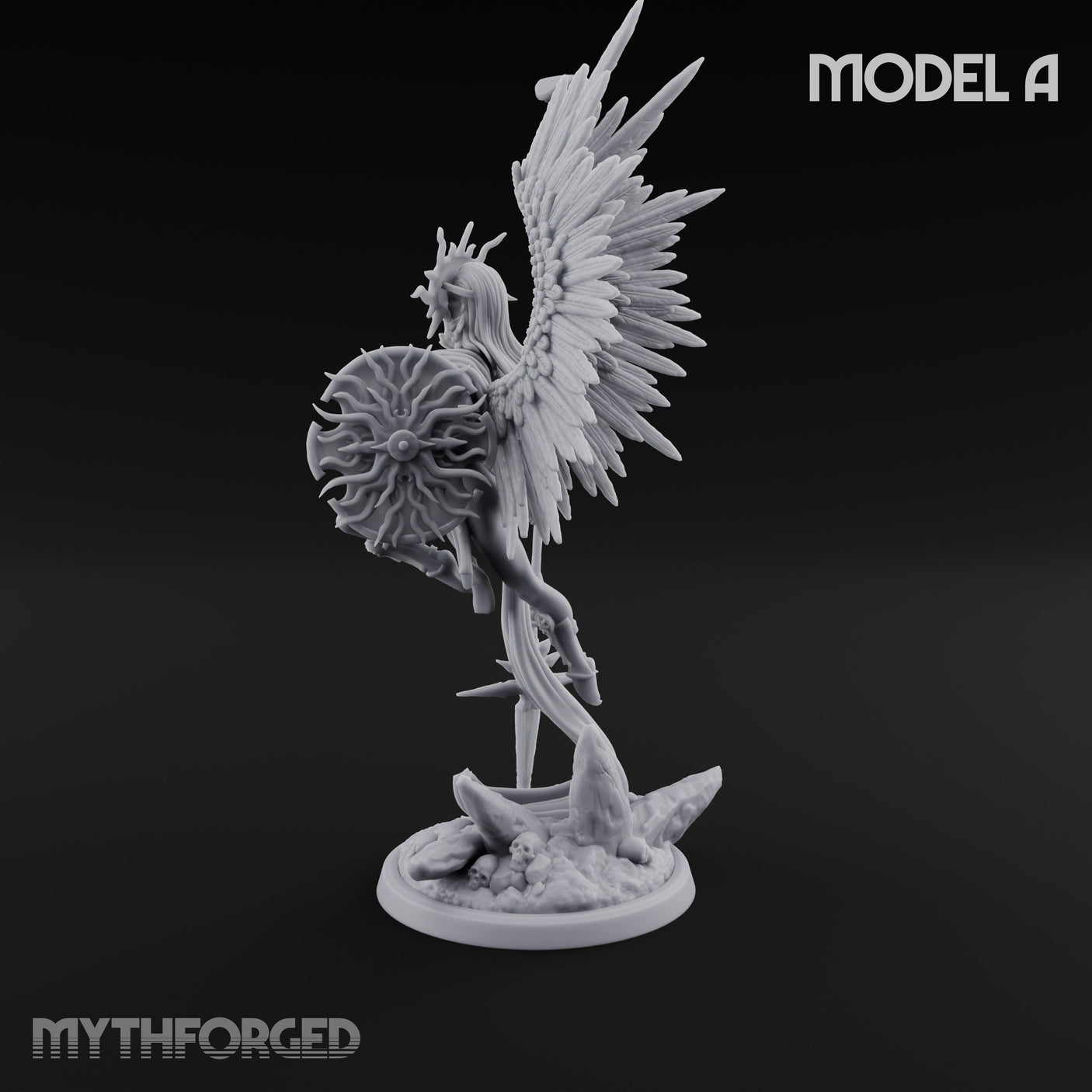 Holy Winged Weapon Bearing Seraph Warrior A gallery 6