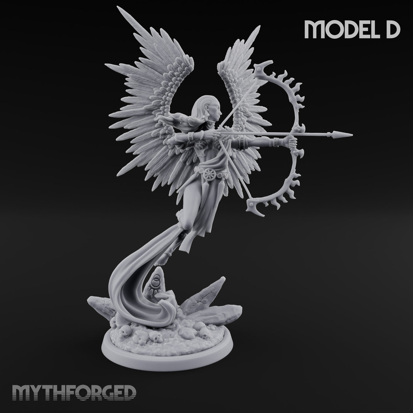 Holy Winged Weapon Bearing Seraph Warrior D gallery 1