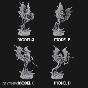 Holy Winged Weapon Bearing Seraph Warriors — Full Set