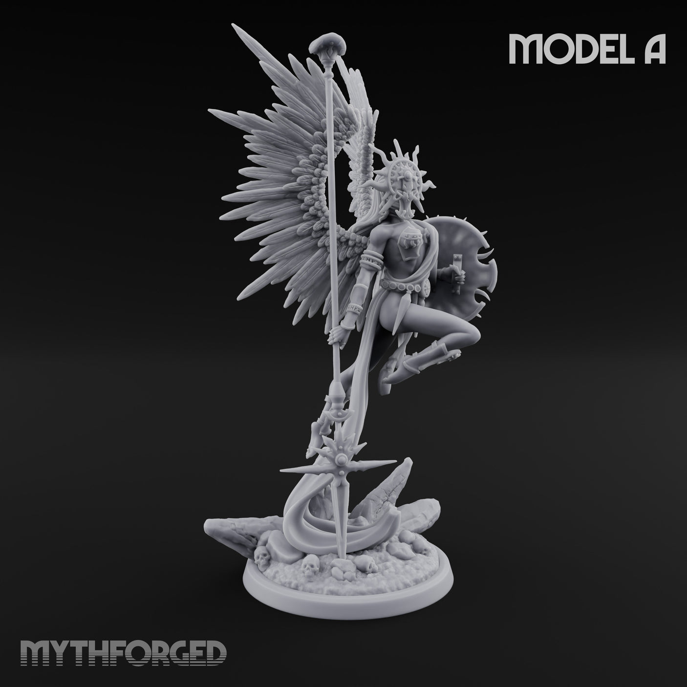 Holy Winged Weapon Bearing Seraph Warriors — A gallery 1