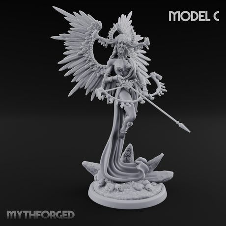 Holy Winged Weapon Bearing Seraph Warriors — C